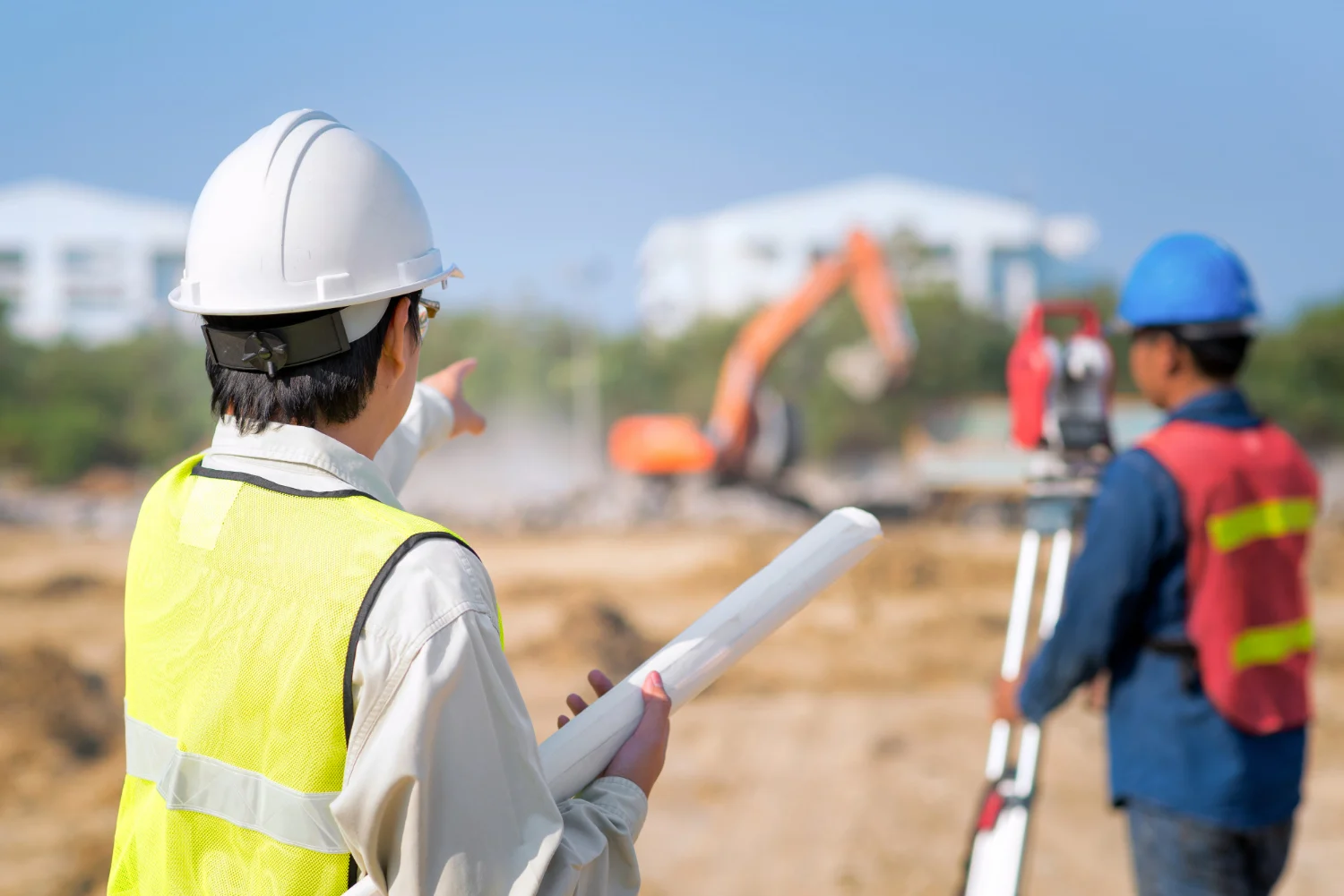 Site surveying and geotechnical investigations